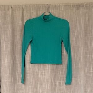 American Eagle Cropped Ribbed Top 💚